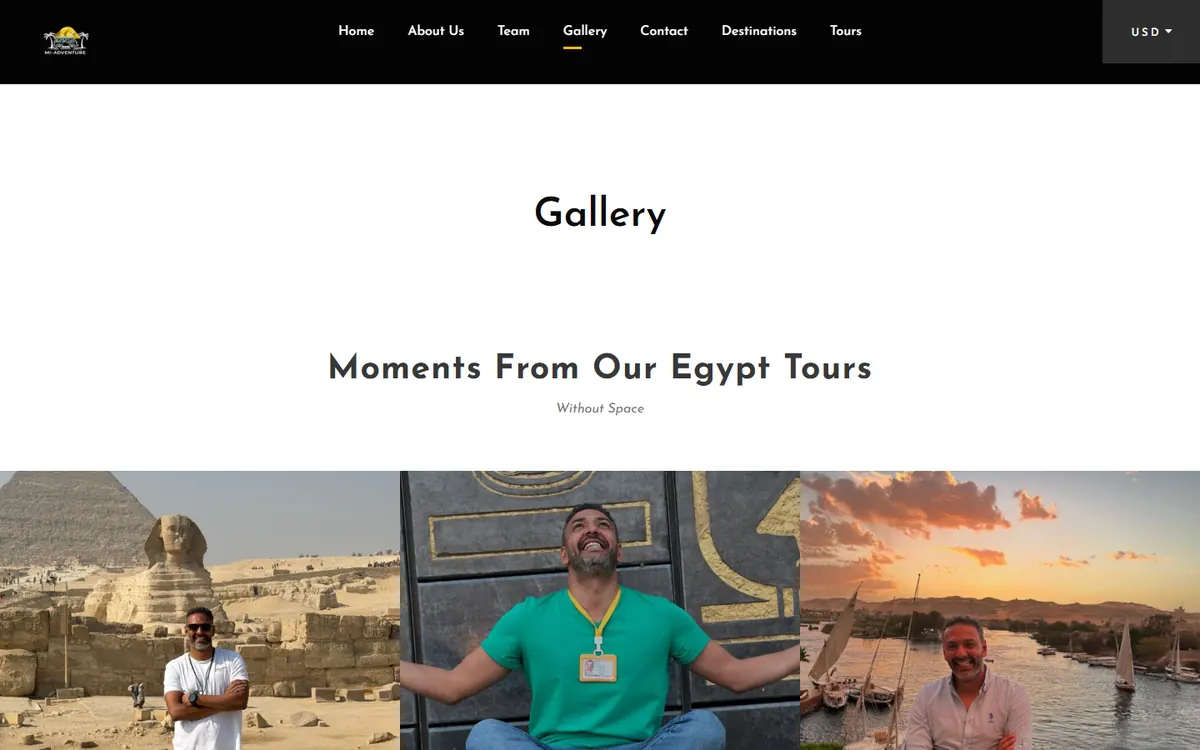 Gallery of past Egypt tours